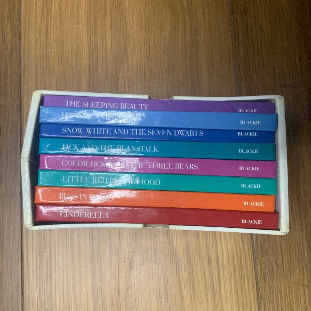 “My Fairy Tale Library” Eight Little Books in Slipcase